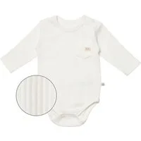biorganic Langarmbody Baby Nature Relax Modal für Jungen und Mädchen Unisex Langarm (1-tlg) gerippte Textilstruktur (Ripp), Modal und Bio-Baumwolle, Größe 56 - 86