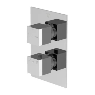 Steinberg Serie 160 Fertigmontageset 16041333 chrom, für Unterputzthermostat