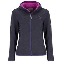 Baumfuchs Strickfleecejacke 50980 Damen Fleecejacke mit Kapuze und weichem Fleecefutter
