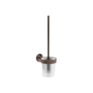 Dornbracht Toiletten-Bürstengarnitur, Wandmodell VAIA 83900809 Dark Bronze gebürstet (PVD),83900809- 83900809-43