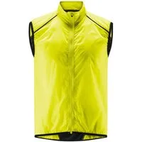 Gonso Funktionsweste Neon Vest Unisex Weste, atmungsaktive und winddichte Radweste zum Überziehen