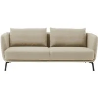 SCHÖNER WOHNEN-Kollektion 3-Sitzer Pearl - 5 Jahre Hersteller-Garantie, auch in Bouclé, Maße (B/H/T): 210/71/91 cm, Füße Metall