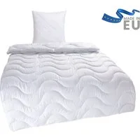 OTTO home Microfaserbettdecke + Microfaserkissen Mailo, Bettdecke 135x200 cm, 155x220 cm, Bezug: weich, 2-tlg., Set mit Kissen 80x80 cm, Sommer, Winter