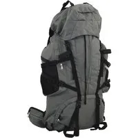 vidaXL Rucksack Wanderrucksack Grau 60 L Oxford-Gewebe (1-tlg)