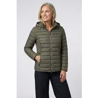 Barbara Lebek Steppjacke auch als Übergangsjacke für Damen mit Kapuze