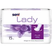 seni Inkontinenzboxer Seni Lady Plus Inkontinenzeinlagen 15 Stück 6 Tropfen für Frauen