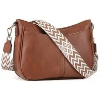 TAN.TOMI Umhängetasche Handtasche Damen mittelgroß Schultertasche Crossbody Bag, Damenhandtasche Mehrere Fächertaschen