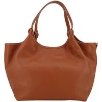 BRISE TASCHE Shopper Echtleder Schultertasche & Shopper, Echtleder, handgefertigt, abnehmbarer Schulterriemen, 3 Fächer
