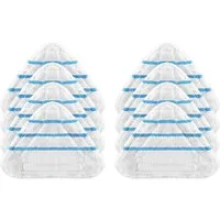 FELIXLEO Wischbezughalterung 4 Wischbezüge für Silvercrest Lidl Universal Steam Mop Zubehör