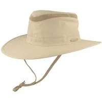 Breiter Fischerhut Explorer mit Kinnband und UV-Schutz 30+