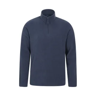 Mountain Warehouse Herren Camber II Half Zip Fleece Top (Marine)