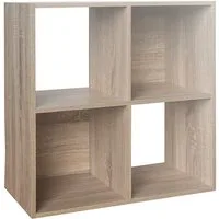 HTI-Living Standregal Regal 60x60 Thekla Sonoma, Stück 1-tlg., Standregal 4 Regalfächer