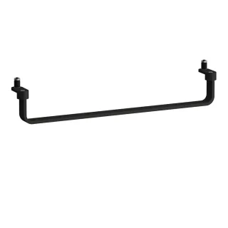 Laufen Handtuchhalter Reling LANI 475 mm schwarz matt, H3811224500001 H3811224500001