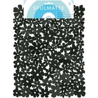 StickandShine Abtropfmatte Spülmatte Abtropfmatte Spüle Küche Steinoptik Blumenoptik 40x31