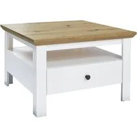 Home affaire Couchtisch Ulm, Couchtisch mit Schublade & offenem Fach - (B/T/H) 70/70/46 cm
