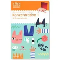 LÜK / Michael Junga, 1./2./3./4. Klasse - Fördern & Fordern Konzentration 1