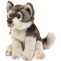 Teddys Rothenburg Kuscheltier Wolf 15 cm sitzend Plüschtier Plüschwolf
