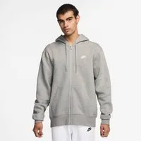 Nike Sportswear Kapuzensweatjacke M NK CLUB BB FZ HOODIE mit Rundhalsausschnitt, aus Baumwolle und Polyester, normale Länge