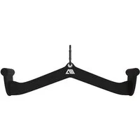 ATLETICA Rudergriff Ergo Griff, 54cm, Zug-Griff, Latzug, Edelstahlring