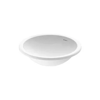 Duravit Architec Einbauwaschtisch 0318450000 Ø 45 cm, weiss, Einbau von oben