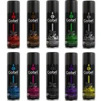 Gabri Professional Haarfarbe Gabri Pro - 10 x Pro Temporary Hair Colour Spray Collection-Set, Spar-Set, 10-tlg., 10 verschiedene Farben