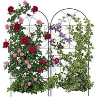 relaxdays Rankgitter Vogel im Set, 2er Pack