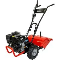 Güde Benzinmotorhacke Gartenfräse GF 420-4.1, 48 cm Arbeitsbreite, zum Einarbeiten von Mulch, Torf, Sand, Dünger oder Kompost
