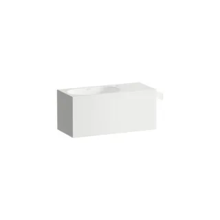 Laufen FUSION.S Waschplatz H585FS40001111 535x236x240 mm, mit einem Hahnloch, ohne Überlauf, weiß