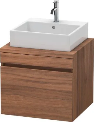 Duravit DuraStyle Konsolenwaschtischunterbau wandhängend Nussbaum Matt 600x548x512 mm - DS531007979 DS531007979
