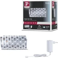 Paulmann LED Stripe MaxLED 250 Basisset unbeschichtet 3m Tageslichtweiß, 1-flammig