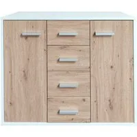 HTI-Line Kommode Kommode Nina mit 4 Schubladen (Stück, 1 Kommode), Anrichte Sideboard Schrank