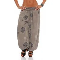 malito more than fashion Haremshose malito Damen Pumphose mit Print, Haremshose zum Tanzen, Aladinhose leichte Pumphose Einheitsgröße