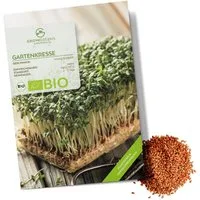 Growgreens Kräutersamen BIO Kressesamen - Küchenkräuter Saatgut aus bio. Anbau (2000 Korn)