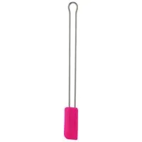 RÖSLE Teigschaber Pink Charrity Edition, spülmaschinengeeignet, 26 cm, schmal, pink