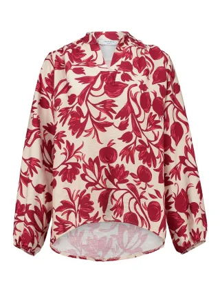 Zabaione - Blouse Lu44z pomegranate - Gr. - L