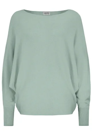 Authentic Style - RE9CIFN0cmlja3B1bGxvdmVy jadeite green - Gr. - M/L