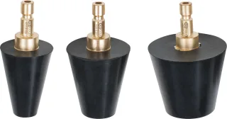 KS Tools Kühlsystem-Konus-Prüfadapter-Satz, 3-tlg 17,0 - 50,0 mm - 455.0135