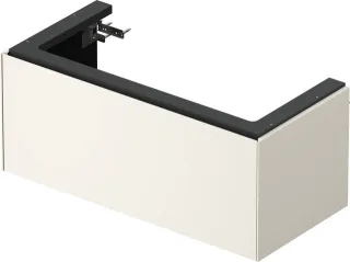 Duravit White Tulip Waschtischunterbau wandhängend Nordic Weiß Seidenmatt 984x458x410 mm - WT4242039 WT424203939