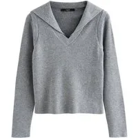 Next Strickpullover Superweicher Pullover mit Matrosen-Hemdkragen (1-tlg)