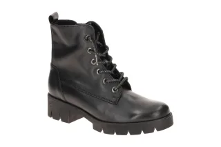Gabor 71.711.37 Damen Stiefeletten Schwarz BEST FITTING - Echtleder Plateau S...