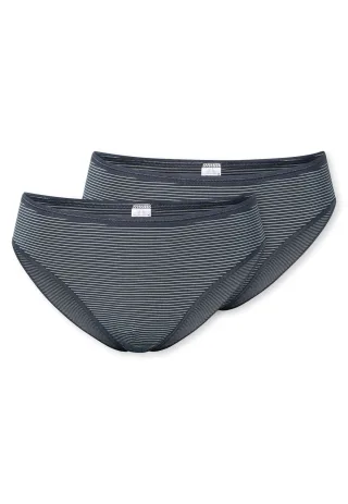 SCHIESSER - 2PACK Tai nachtblau - Gr. - 40