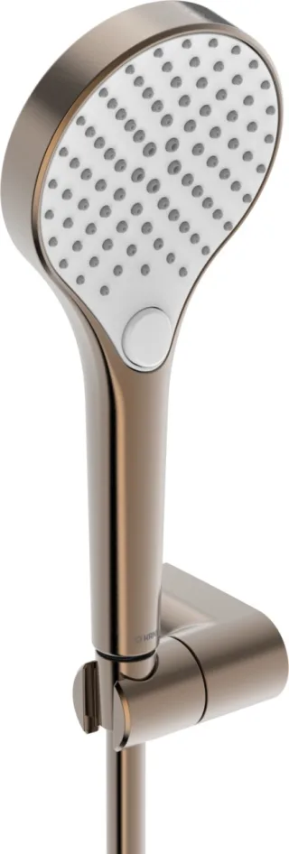 Hansa Handbrausegarnitur HANSAVIVA 4417, 3-strahlig Bronze gebürstet 1750 mm, 4417022081 4417022081