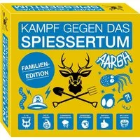 Kampfhummel Spiele Spiel Kampf gegen das Spießertum Familien-Edition, Familienspiel, Gesellschaftsspiel für die ganze Familie, ab 10 Jahre, 3-10 Spieler