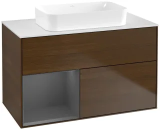 Villeroy & Boch Waschtischunterschrank Finion G65 1000x603x501mm Wandbel WT mit., G651GKGN G651GKGN