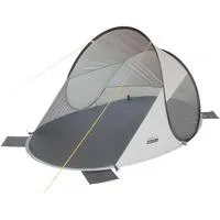 Strandmuschel Calobra 80, Zelt aluminium/grau, Pop-Up Zelt