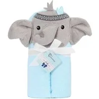 Be Mammy Handtücher Kapuzenhandtuch Babyhandtuch aus Baumwolle 95cm x 95cm BE20-272-BBL, Frottee (1-St)