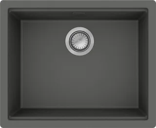 Hansgrohe Unterbauspüle S530- U500 manuelle Ablaufgarnitur steingrau, 43458290 43458290