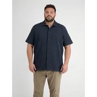 LERROS Poloshirt Poloshirt mit durchgehender Knopfleiste, große Größen