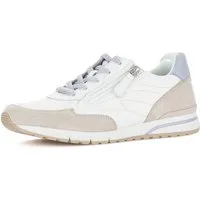 Gabor FLORENZ Keilsneaker, Freizeitschuh, Halbschuh, Schnürschuh mit Kontrastbesätzen, G-Weite