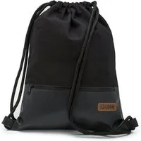 By Bers Turnbeutel Leon By Bers Turnbeutel Beutelrucksack Freizeitrucksack (Tagesrucksack Turnbeutel Beutelrucksack Freizeitrucksack für Strand Sport Festival Freizeit Alltag Einkauf aus Baumwolle Innentasche Schlüsselband), robuste hochwertige Baumw